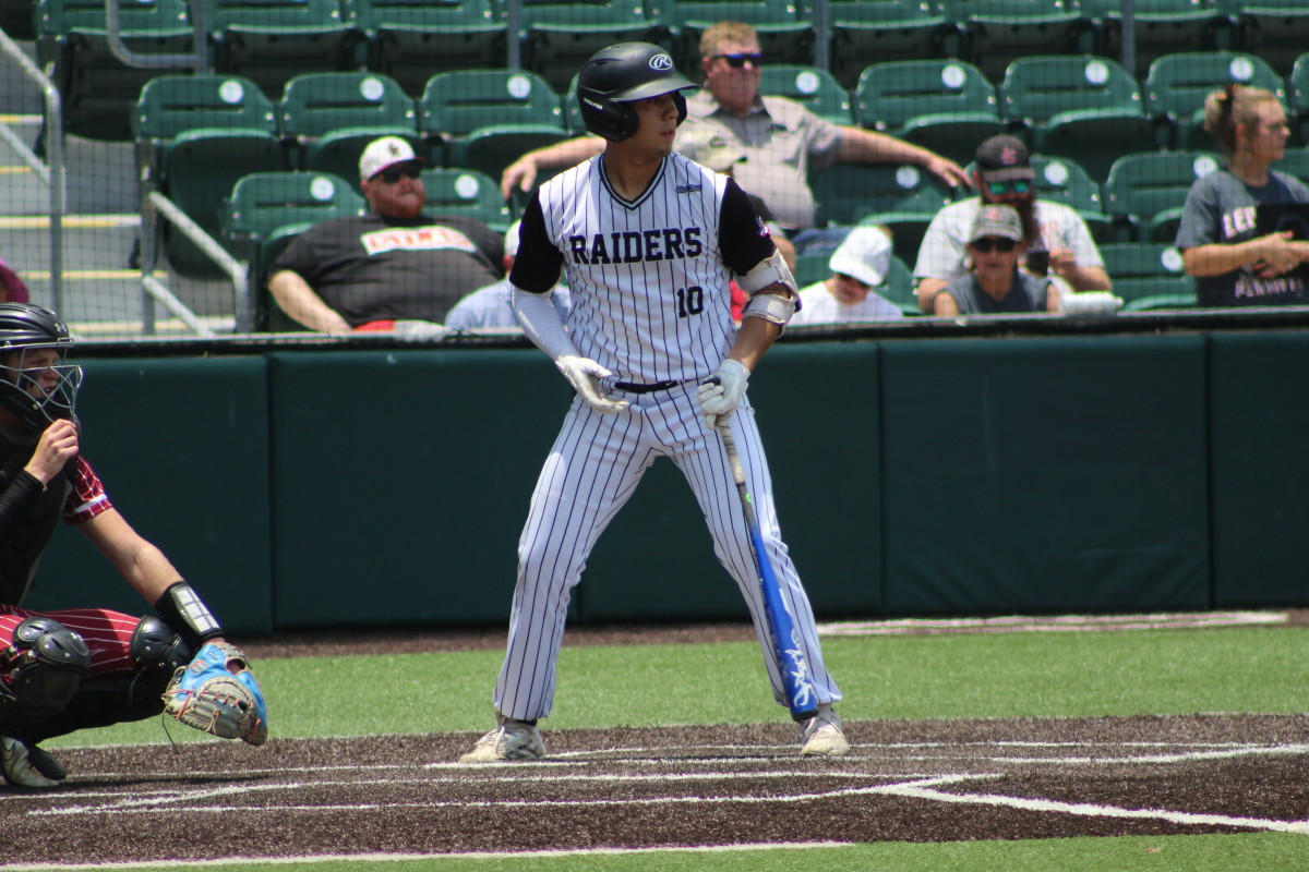 Texarkana Liberty-Eylau Canyon Randall 4A UIL state semifinals Texas baseball playoffs 060723 Andrew McCulloch 87